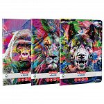 Caiet A4, 60 file, 70 g-mp, dictando, Color Animals
