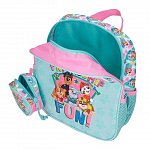 Ghiozdan gradinita Paw Patrol, 23 x 25 x 10 cm, Friendship Fun