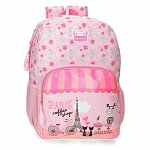 Rucsac scoala Roll Road, 31 x 42 x 13 cm, Coffe Shop