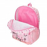 Rucsac scoala Roll Road, 31 x 42 x 13 cm, Coffe Shop