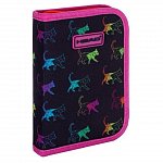 Penar Head, 1 compartiment, 2 clape, 20 x 14 x 3.5 cm, pisici Rainbow Kitty AC1