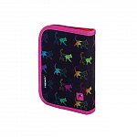 Penar Head, 1 compartiment, 2 clape, 20 x 14 x 3.5 cm, pisici Rainbow Kitty AC1