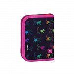 Penar Head, 1 compartiment, 2 clape, 20 x 14 x 3.5 cm, pisici Rainbow Kitty AC1