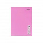 Caiet capsat Mynote PP, A5 40 file, matematica, Pastel - diverse culori