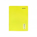 Caiet capsat Mynote PP, A5 40 file, matematica, Neon - diverse culori