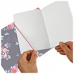 Caiet A5, My.Book Flex, 40f, 80g, mate, Flowers 2