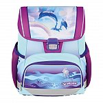 Ghiozdan echipat Herlitz Loop Plus, 37 x 31 x 22 cm, Ocean in Heaven