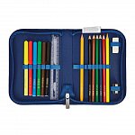 Ghiozdan echipat Herlitz Loop Plus, 37 x 31 x 22 cm, Blue Shark