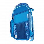Ghiozdan echipat Herlitz Loop Plus, 37 x 31 x 22 cm, Blue Shark