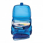 Ghiozdan echipat Herlitz Loop Plus, 37 x 31 x 22 cm, Blue Shark