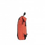 Rucsac Mart-Los Angeles Rolltop Mini, 27x8x33 cm, caramiziu