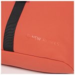 Rucsac Mart-Los Angeles Rolltop Mini, 27x8x33 cm, caramiziu