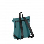 Rucsac Mart-Los Angeles Rolltop Mini, 27x8x33 cm, petrol