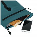 Rucsac Mart-Los Angeles Rolltop Mini, 27x8x33 cm, petrol