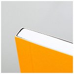 Caiet cu elastic Rhodia Unlimited A5 plus 60f matematica microperf portocaliu