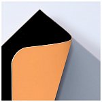 Caiet cu elastic Rhodia Unlimited A5 plus 60f matematica microperf negru