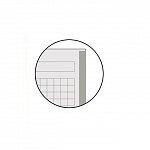 Caiet reciclat cu spira A4 mate 80f cop cart dur roz