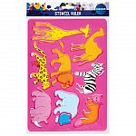 Sablon animale, 26.5 cm, plastic, Centrum, diverse culori