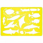 Sablon animale, 26.5 cm, plastic, Centrum, diverse culori