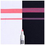 Marker cu vopsea Sakura Pen Touch, M, fluo red