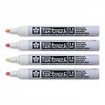 Marker cu vopsea Sakura Pen Touch, M, fluo red