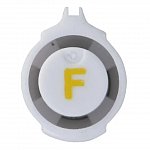 Marker cu vopsea Sakura Pen Touch, F, yellow