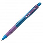 Pix cu gel Herlitz Jelly, cu mecanism, 0.7 mm, albastru