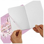 Caiet A5, 40 file, 80 g-mp, matematica, PP, my.book Flex, Wild Animals Lynx