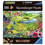 Puzzle Lemn Natura, 500 piese