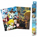 Set 2 Chibi Posters The Seven Deadly Sins, Series 1, 52 x 38 cm