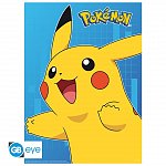 Set 2 Chibi Posters Pokemon, Colourful Characters, 52 x 38 cm