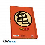 Set cadou Dragon Ball, 3 piese - pahar, insigna si caiet A6, 160p, dictando