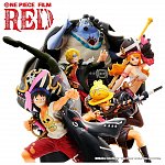 Figurina One Piece - Monkey D. Luffy, 13 cm - Ichibansho Film Red