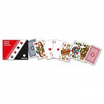 Set carti de joc Poker, Bridge, Canasta, 2 pachete - Piatnik