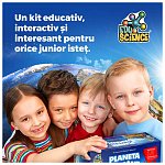 Kit educational STEM Planeta Pamant, 8 ani plus, Roovi