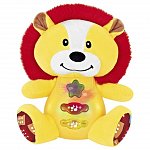 Jucarie interactiva bebe cu activitati si lumini, 15 cm - Leu