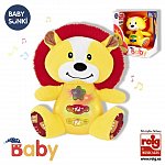 Jucarie interactiva bebe cu activitati si lumini, 15 cm - Leu