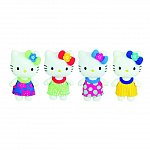 Jucarie Plus Jemini, 20cm - Hello Kitty - Rochita Verde