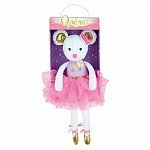 Jucarie Plus Muzicala Jemini, 40cm - Balerina Soricel Alb
