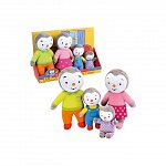 Set 4 Plusuri Jemini, Familia De Pinguini Tchoupi