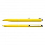 Pix Schneider K15, cu mecanism, 0.4 mm, albastru, corp galben