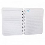 Caiet cu spira 12 x 16 cm, 100 file, dictando, Discus