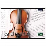 Caiet muzica, A5, 24 file, 70 g-mp, Paperland, diverse modele