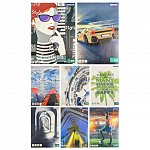 Caiet A4, 60 file, 70 g-mp, dictando, plastifiat, Paperland Premium, diverse modele