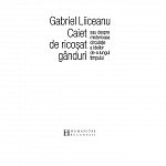 Caiet de ricosat ganduri