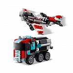 LEGO Creator - Camioneta cu platforma si elicopter 31146