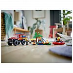 LEGO City - Camion 4X4 si barca de pompieri 60412