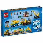 LEGO City - Camioane de constructie si macara cu bila pentru demolari 60391