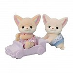 Figurine Sylvanian Families, Gemeni Vulpite Fennec
