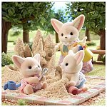 Figurine Sylvanian Families, Gemeni Vulpite Fennec
